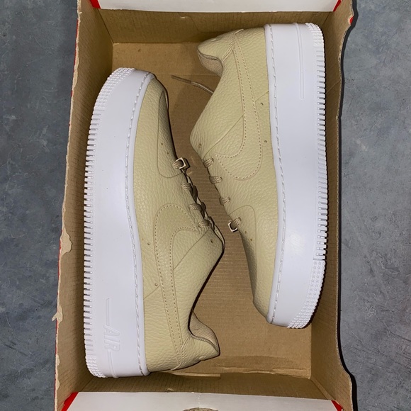 Nike Shoes - Women’s Nike Air Force 1 Sage Low Desert Ore